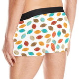 Colorful american football ball pattern Men's All Over Print Boxer Briefs Men's Underwear