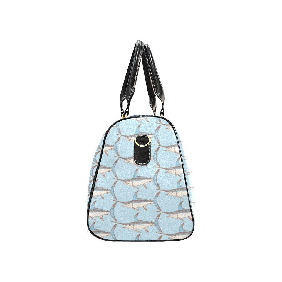 Swordfish Pattern Print Design 01 Travel Bag