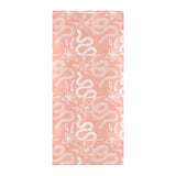 Snake lilies flower pattern Beach Towel