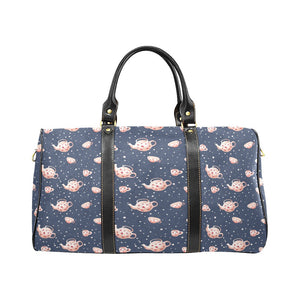Tea pots Pattern Print Design 04 Travel Bag