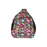 Tea pots Pattern Print Design 01 All Over Print Chest Bag