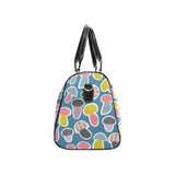 Colorful mushroom design pattern Travel Bag