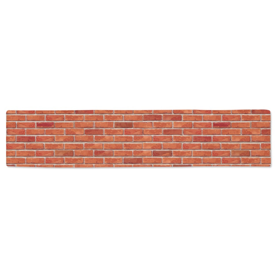 Brick Printed Pattern Print Design 03 Table Runner