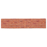 Brick Printed Pattern Print Design 03 Table Runner