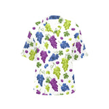 Grape pattern Women's All Over Print Hawaiian Shirt