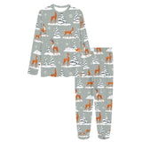 Beautiful deers Winter Christmas Women's All Over Print Pajama Set