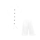 Slices of Lime pattern Men's V-Neck Short Pajama Set