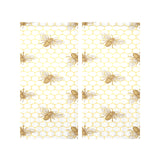 Bee honeycomb seamless design pattern Gauze Curtain