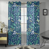 butterfly leaves pattern Gauze Curtain