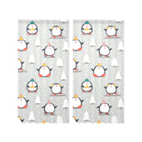 Cute Penguin christmas pattern Gauze Curtain
