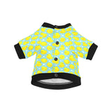 Duck Pattern Print Design 03 All Over Print Pet Dog Round Neck Fuzzy Shirt