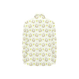 Cute cartoon frog baby pattern Women's Long Sleeve Polo Shirt