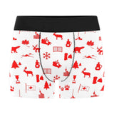 Canada Pattern Print Design 04 Men's All Over Print Boxer Briefs Men's Underwear