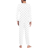 Engine Piston Background Pattern Print Design 01 Men's All Over Print Pajama