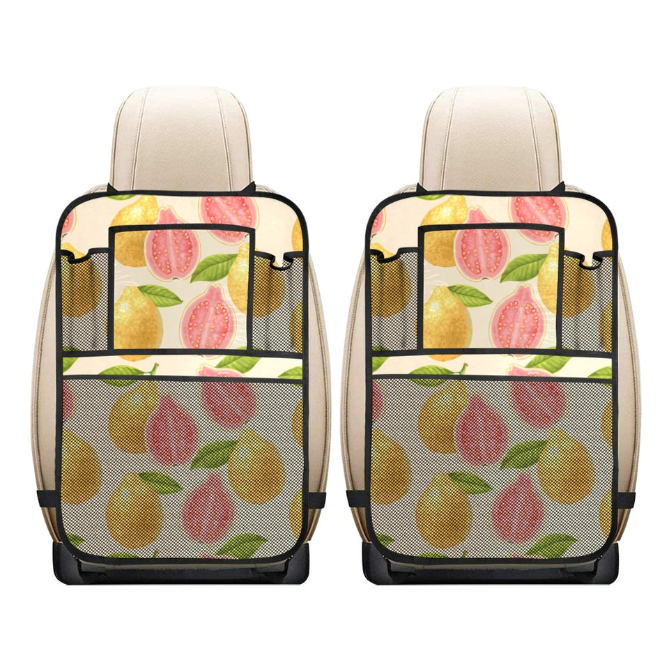 Beautiful guava pattern Car Seat Back Organizer