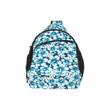 Hibiscus Pattern Print Design 04 All Over Print Chest Bag