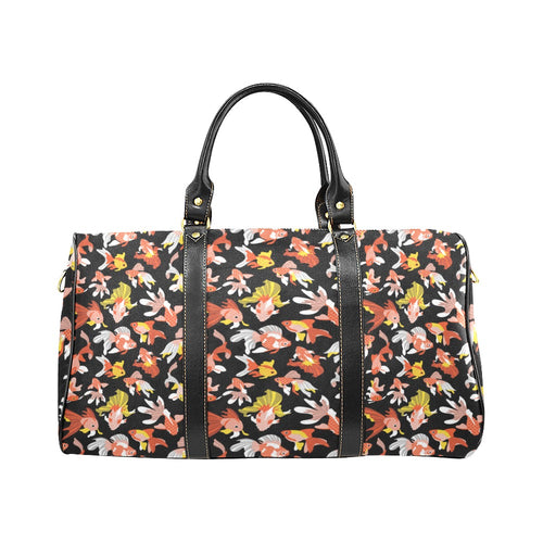 Goldfish Pattern Print Design 03 Travel Bag