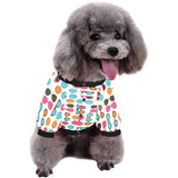 Sun Glasses Pattern Print Design 03 All Over Print Pet Dog Round Neck Fuzzy Shirt