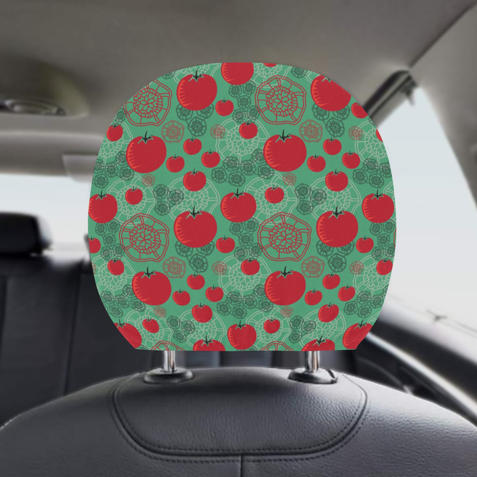 Tomato design pattern Car Headrest Cover