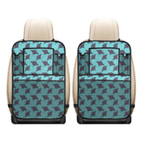Stingray Pattern Print Design 02 Car Seat Back Organizer