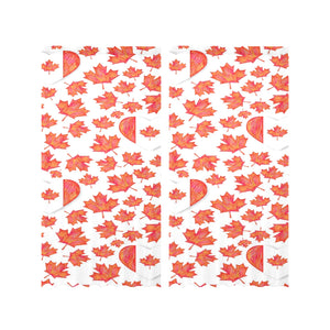 Canada Pattern Print Design 02 Gauze Curtain