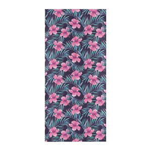 Hibiscus Pattern Print Design 05 Beach Towel