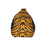 Bengal tigers skin print pattern All Over Print Chest Bag