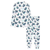 Pigeon Pattern Print Design 02 Men's All Over Print Pajama