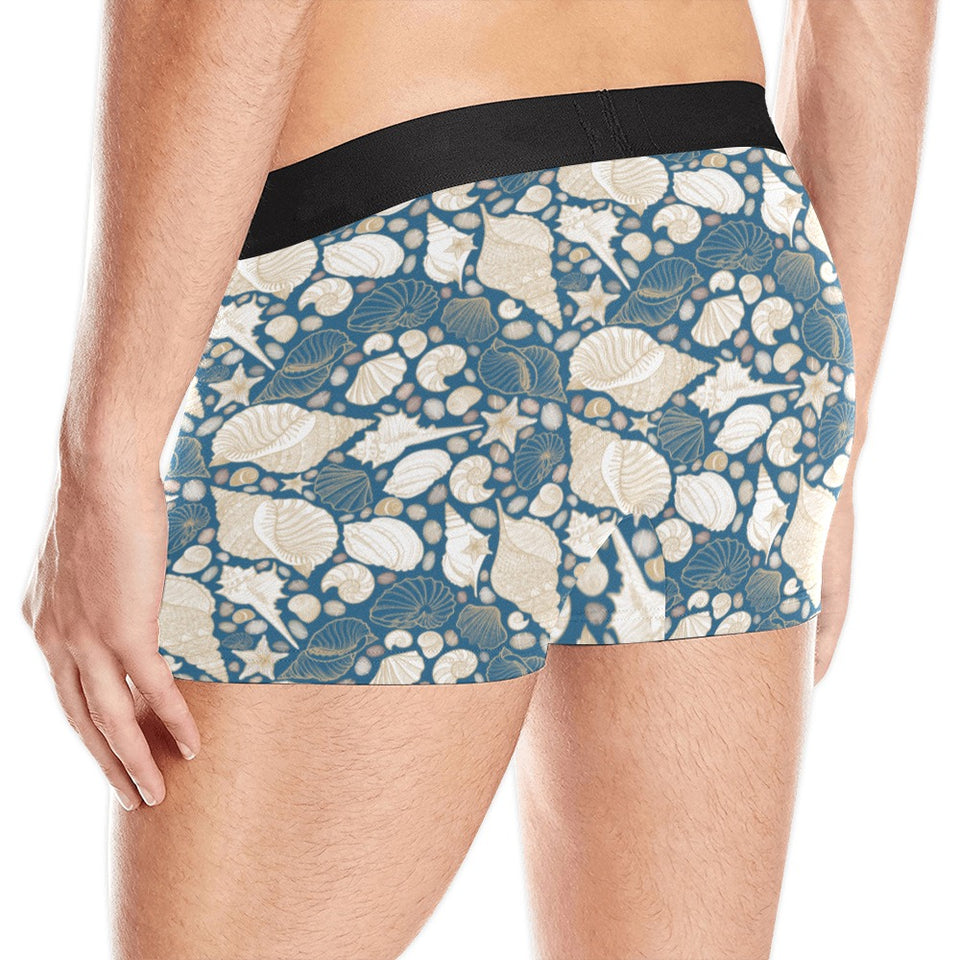 Sea turtle Polynesian Tribal design pattern Men's All Over Print Boxer Briefs Men's Underwear