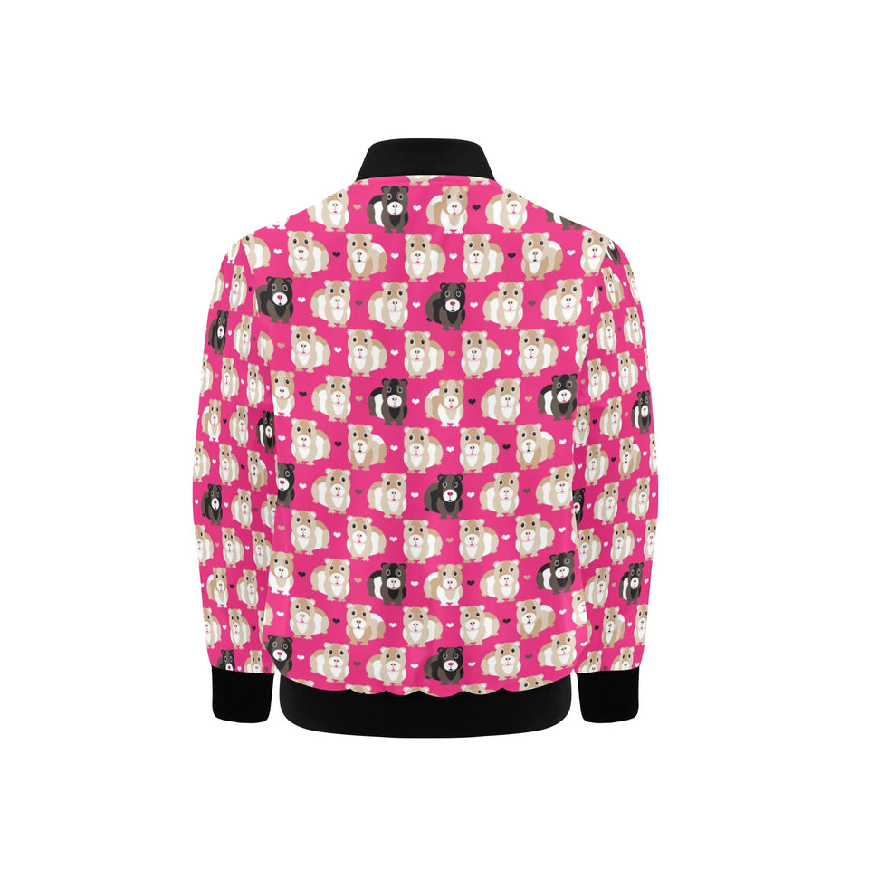 Guinea Pig Pattern Print Design 01 Kids' Boys' Girls' Bomber Jacket
