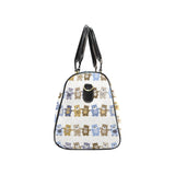 Teddy Bear Pattern Print Design 02 Travel Bag