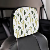 Cute cactus pattern Car Headrest Cover