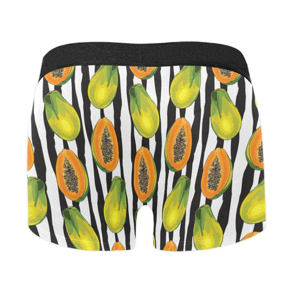 papaya design pattern Men's All Over Print Boxer Briefs Men's Underwear