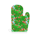 Clown Fish Pattern Print Design 01 Heat Resistant Oven Mitts