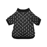 Engine Piston Black Theme Pattern Print Design 03 All Over Print Pet Dog Round Neck Fuzzy Shirt