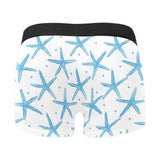 Watercolor starfish pattern Men's All Over Print Boxer Briefs Men's Underwear
