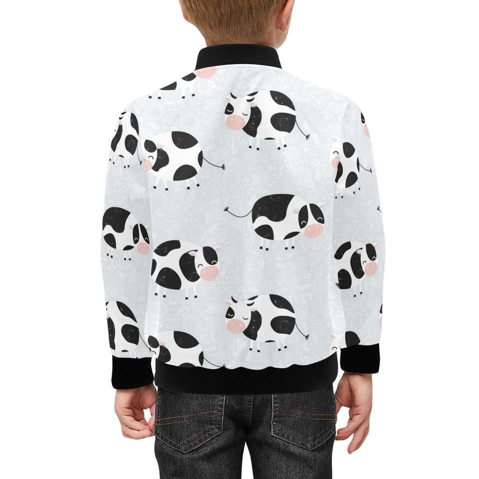 Cute cows pattern Kids' Boys' Girls' Bomber Jacket