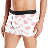 Pink sakura cherry blossom pattern Men's All Over Print Boxer Briefs Men's Underwear
