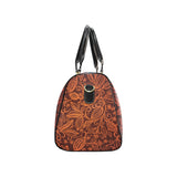 cacao beans tribal polynesian pattern Travel Bag