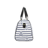 Anchor rope nautical pattern Travel Bag
