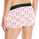 Cute goat pattern Men's All Over Print Boxer Briefs Men's Underwear
