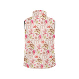 Swallow Pattern Print Design 01 Women's Padded Vest