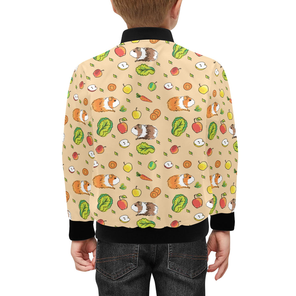 Guinea Pig Pattern Print Design 05 Kids' Boys' Girls' Bomber Jacket