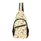 Pancake Pattern Print Design 02 All Over Print Chest Bag