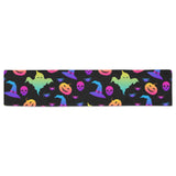 Colorful halloween background Table Runner