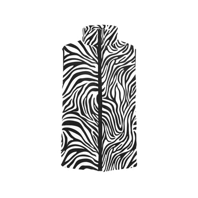 Zebra skin pattern Women's Padded Vest