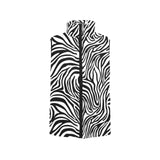 Zebra skin pattern Women's Padded Vest