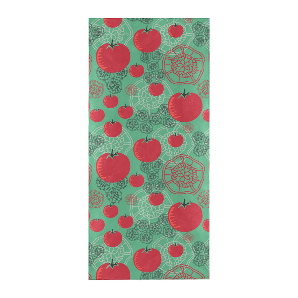 Tomato design pattern Beach Towel