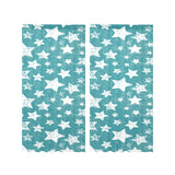 Vintage star pattern Gauze Curtain