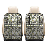Canabis Marijuana Weed Pattern Print Design 05 Car Seat Back Organizer